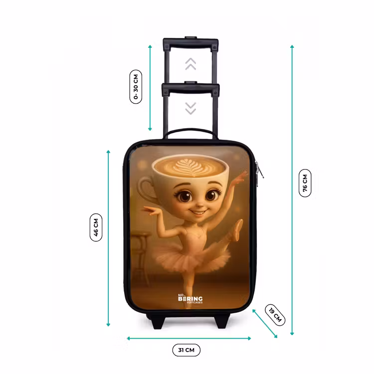 Children's suitcase - Ballerina Cappuccina — 3