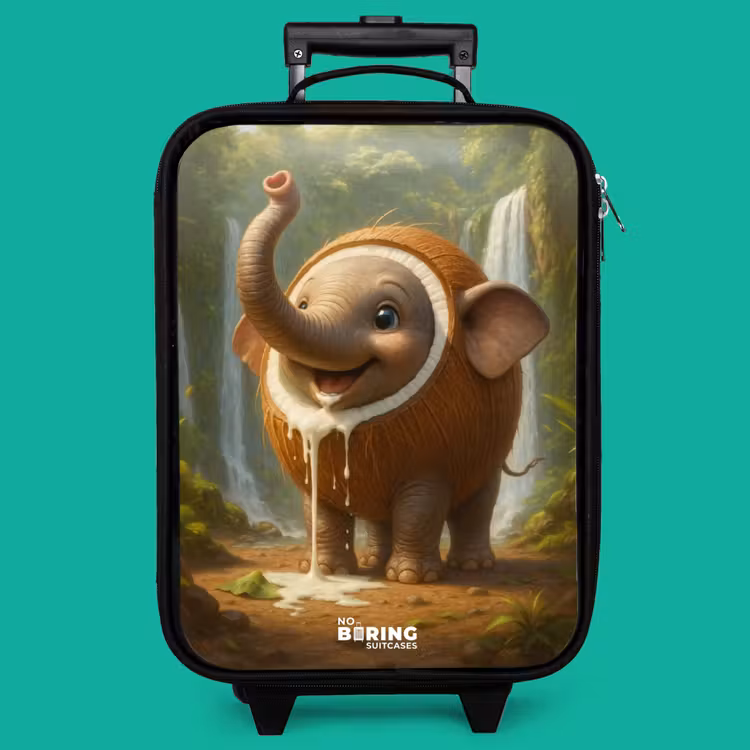 Children's suitcase - Coconote Elephante — 4