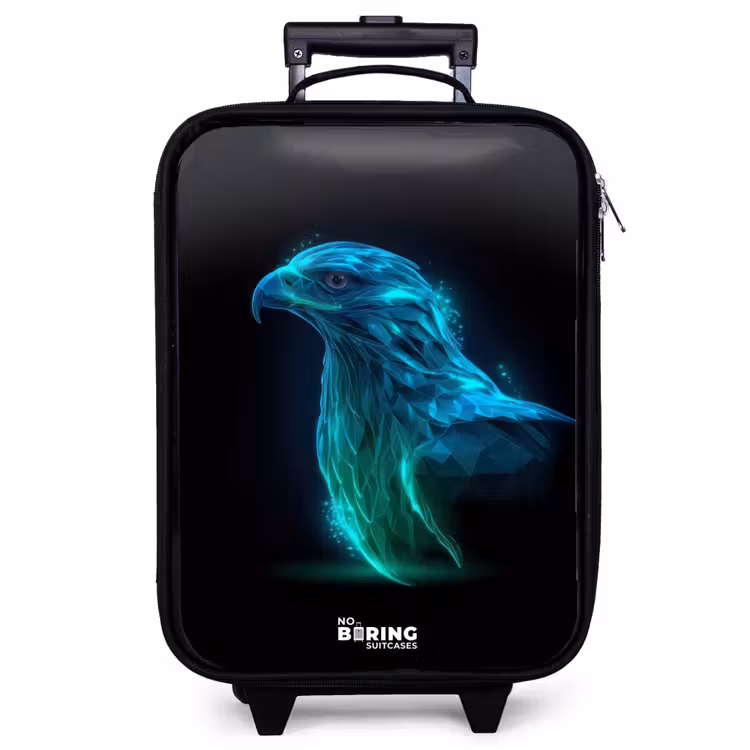 Children's suitcase - Digital eagle in profile — 1