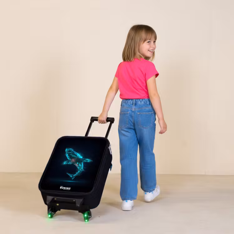 Children's suitcase - Digital shark power — 2