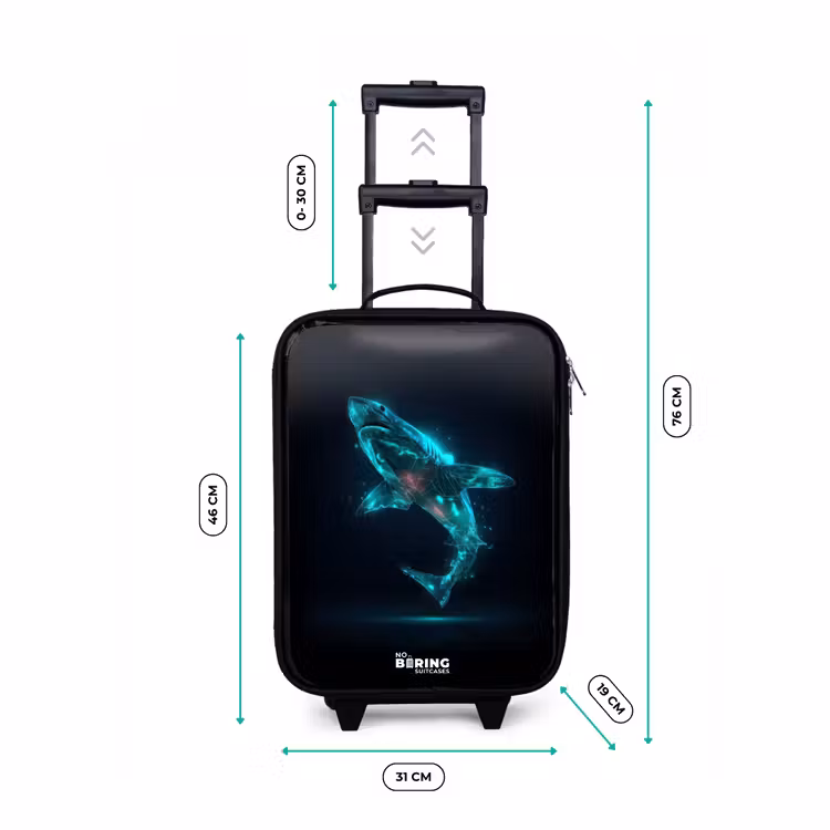 Children's suitcase - Digital shark power — 3