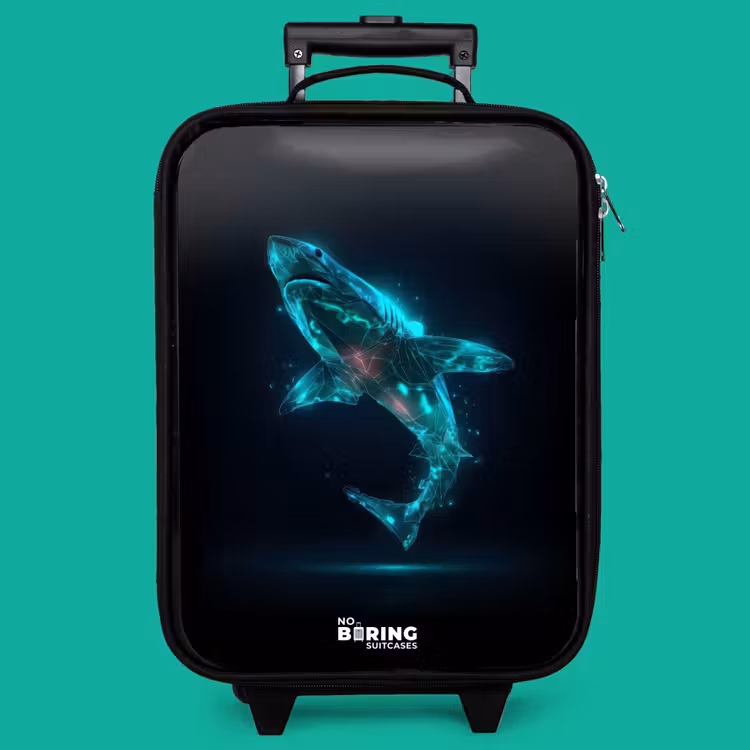 Children's suitcase - Digital shark power — 4