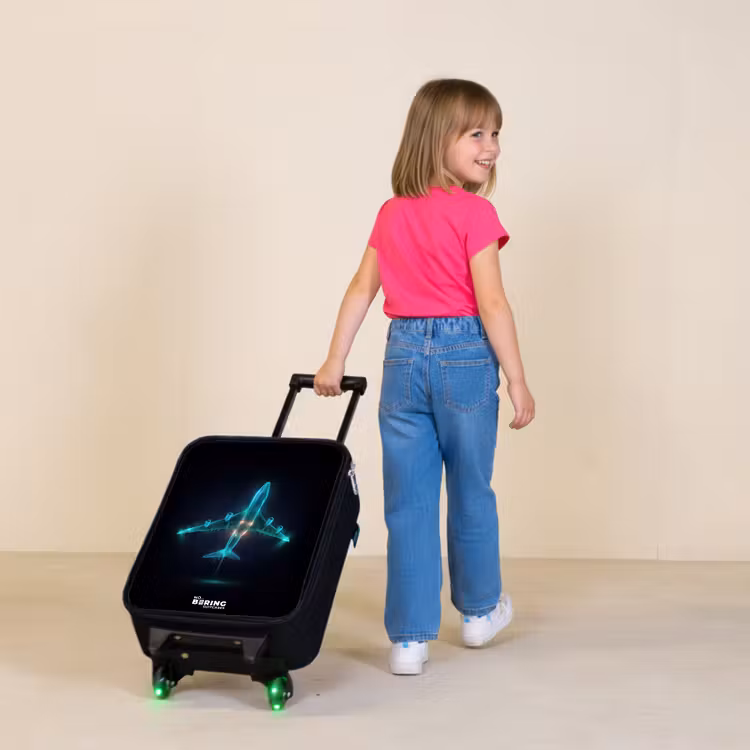 Children's suitcase - Luminous airplane — 2