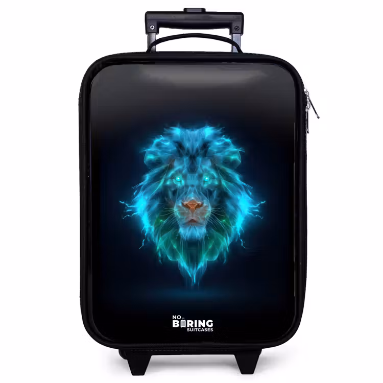 Children's suitcase - Luminous lion — 1