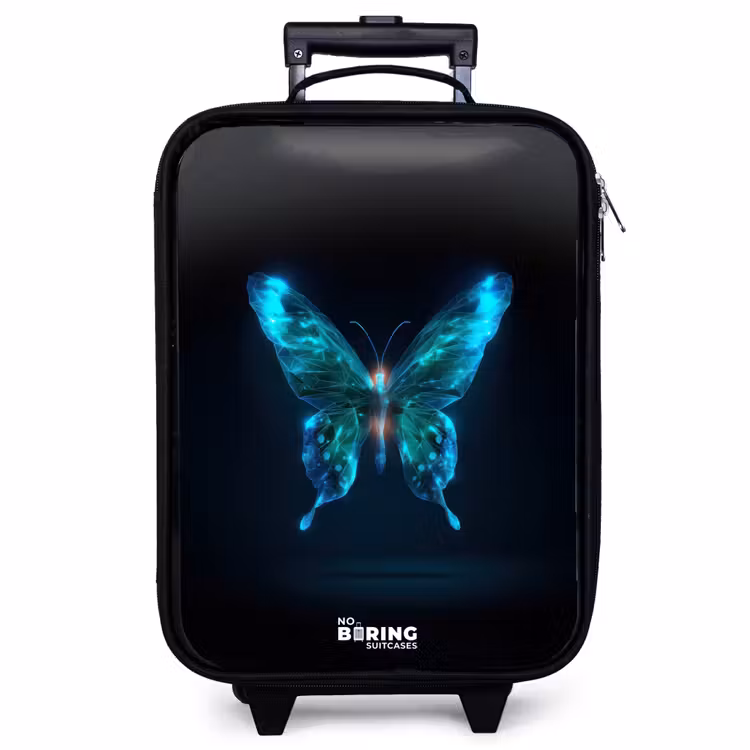 Children's suitcase - Magical digital butterfly — 1