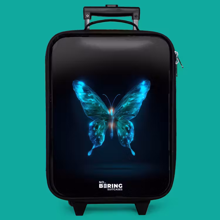 Children's suitcase - Magical digital butterfly — 4