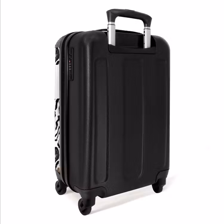 Suitcase - Luipaardprint met wit — 5