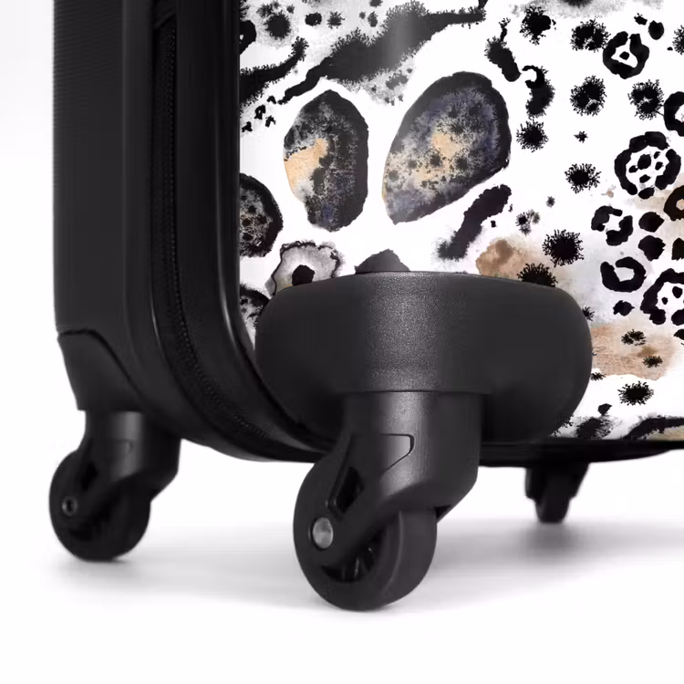 Suitcase - Luipaardprint met wit — 6