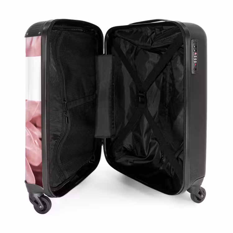 Suitcase - Pink flower — 2