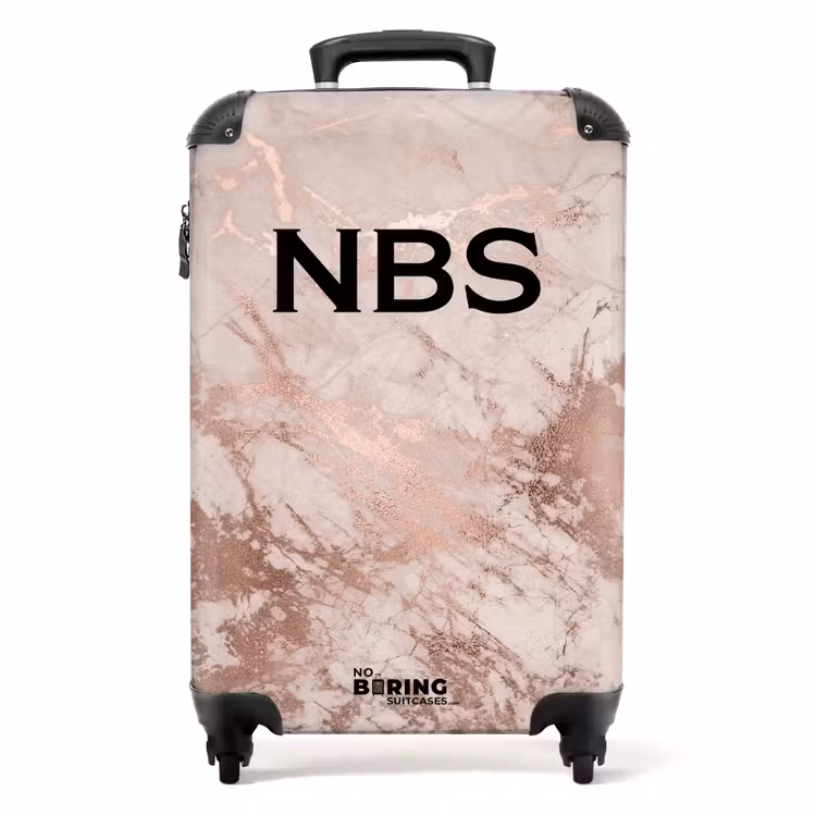 Suitcase - Rosa Marmor — 1