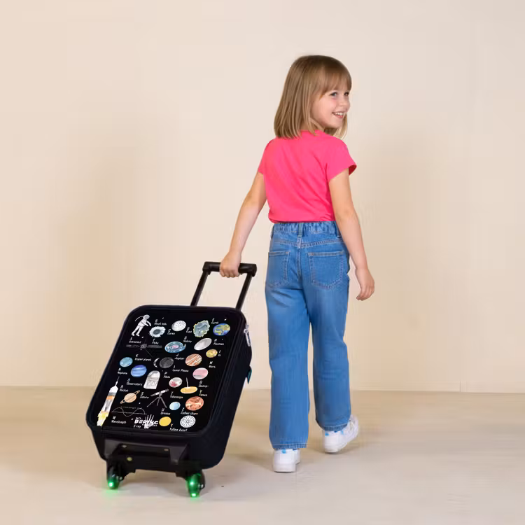 Children's suitcase - Alphabet in space theme — 2