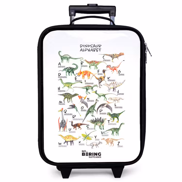 Children's suitcase - Alphabet of dinosaurs — 1