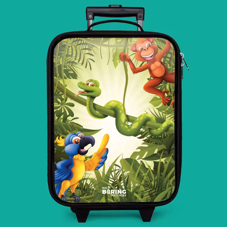 Children's suitcase - Animals in the jungle — 4