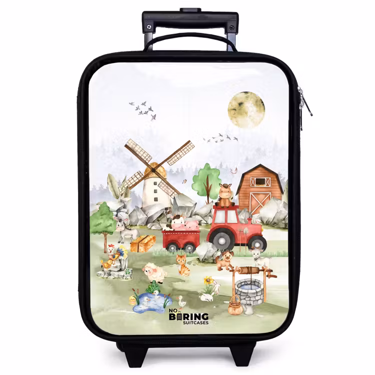 Children's suitcase - animals on a farm — 1