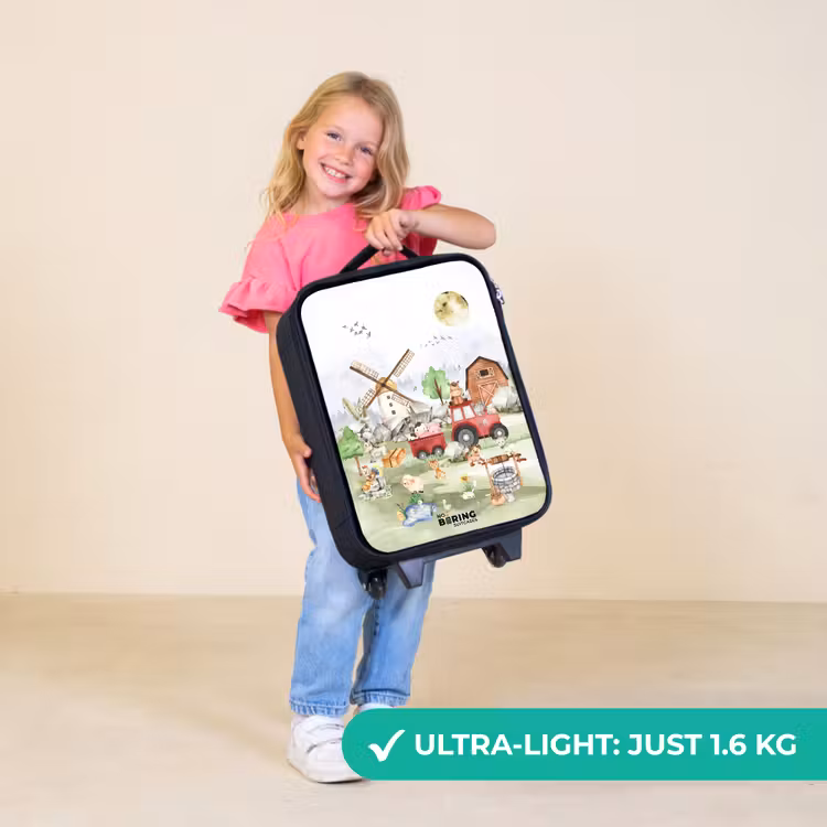 Children's suitcase - animals on a farm — 5