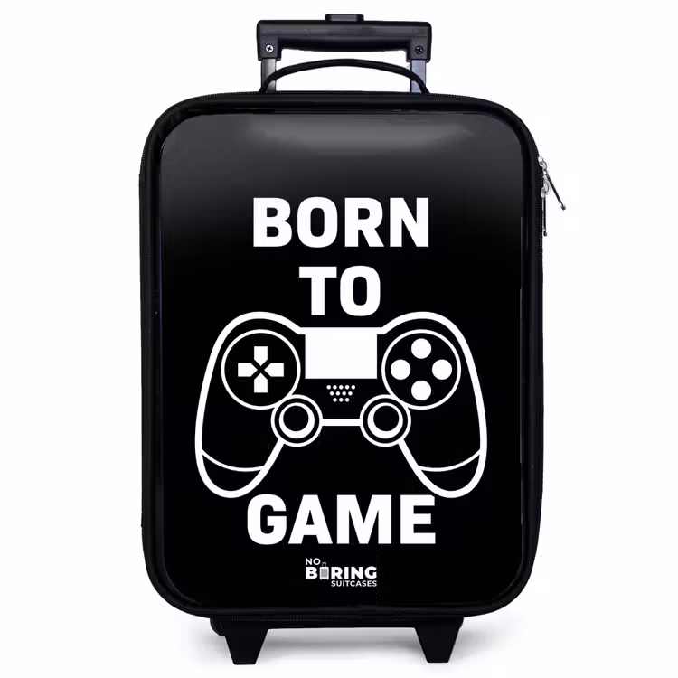 Children's suitcase - Born to game with controller — 1