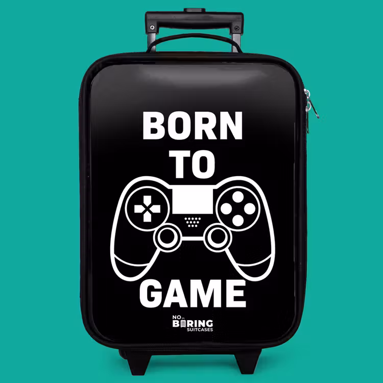 Children's suitcase - Born to game with controller — 4