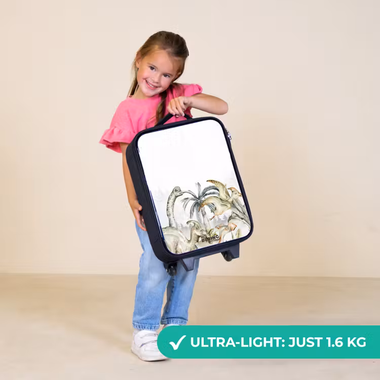 Children's suitcase - Dinos in a rugged landscape — 5