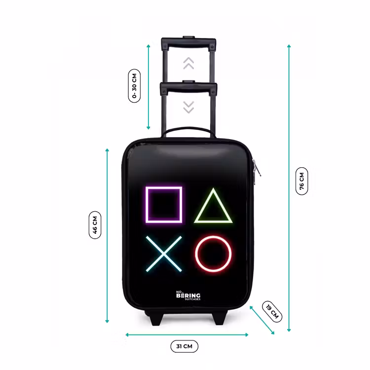 Children's suitcase - Neonverlicthe symbols — 3