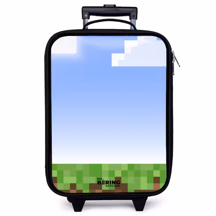 Children's suitcase - Pixel world — 1