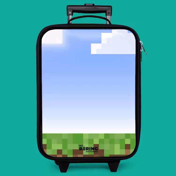 Children's suitcase - Pixel world — 4