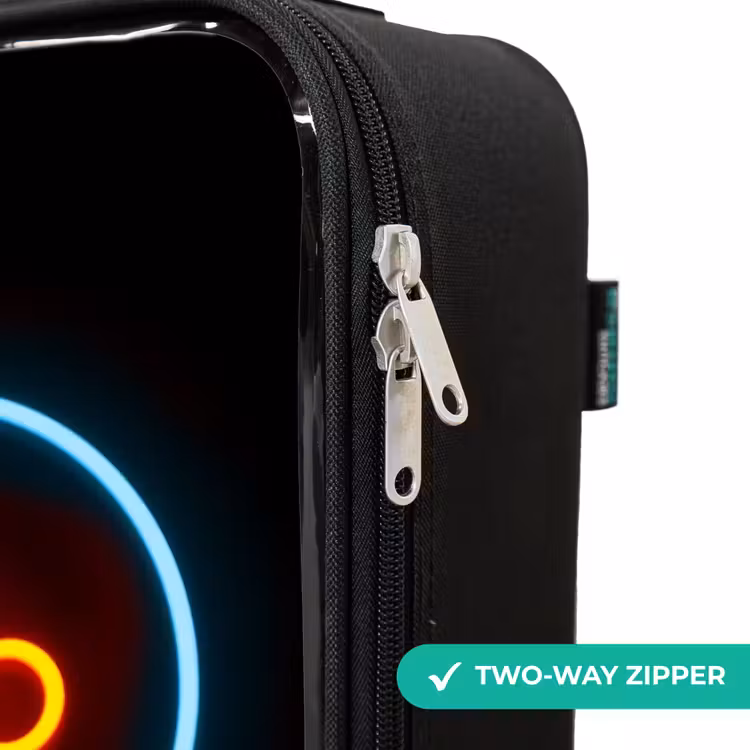 Children's suitcase - Qoute with neon colors — 6