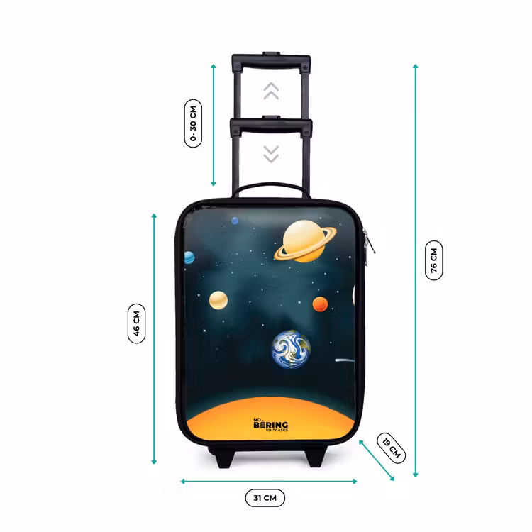 Children's suitcase - Space with planets — 3