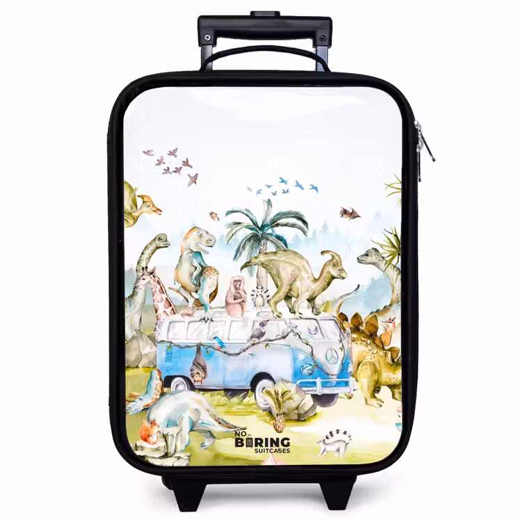 Children's suitcase - Van with dinos — 1