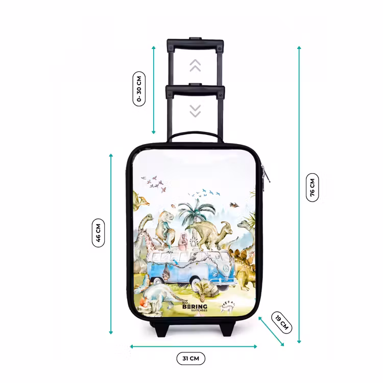 Children's suitcase - Van with dinos — 3
