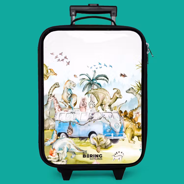 Children's suitcase - Van with dinos — 4