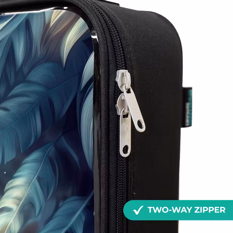 Children's suitcase - Dino in mystical jungle with moonlight — 6
