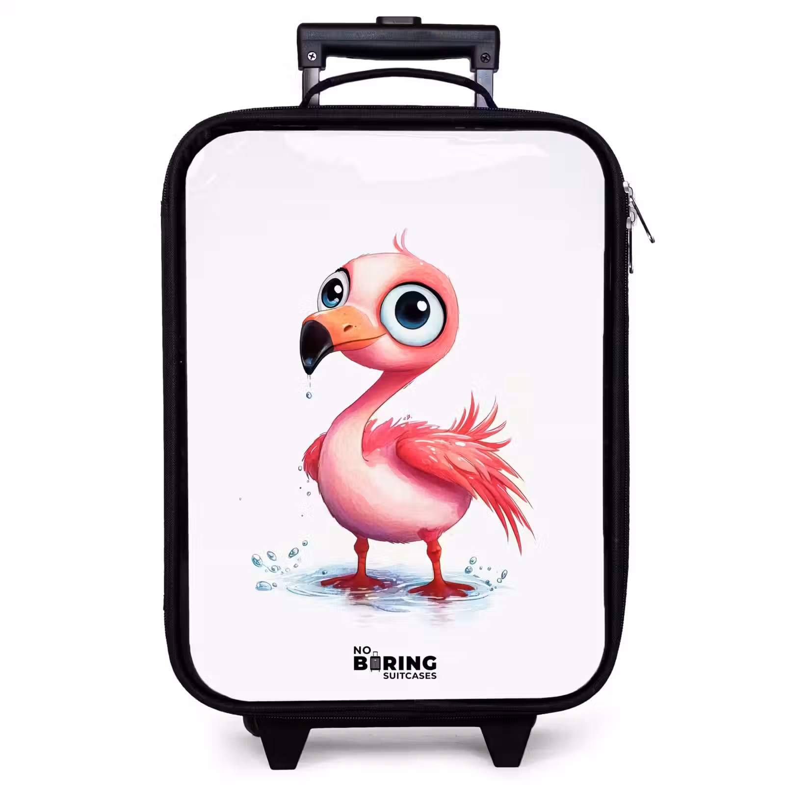 Children's suitcase - Pink flamingo in the water — 1