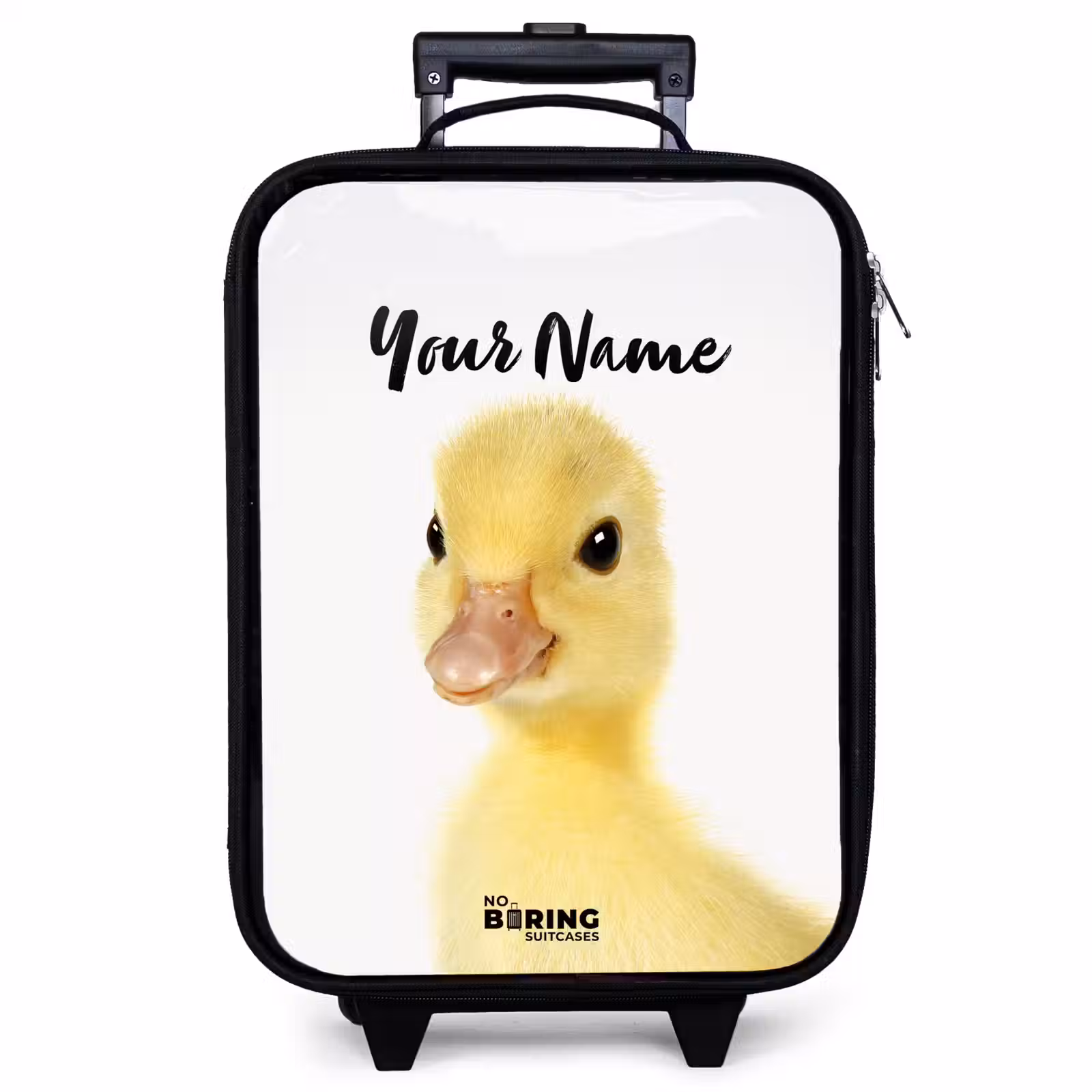 Children's suitcase - Black - Barry the Rubber Duck — 1
