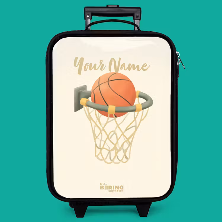 Children's suitcase - Basketball in neutral colors — 4