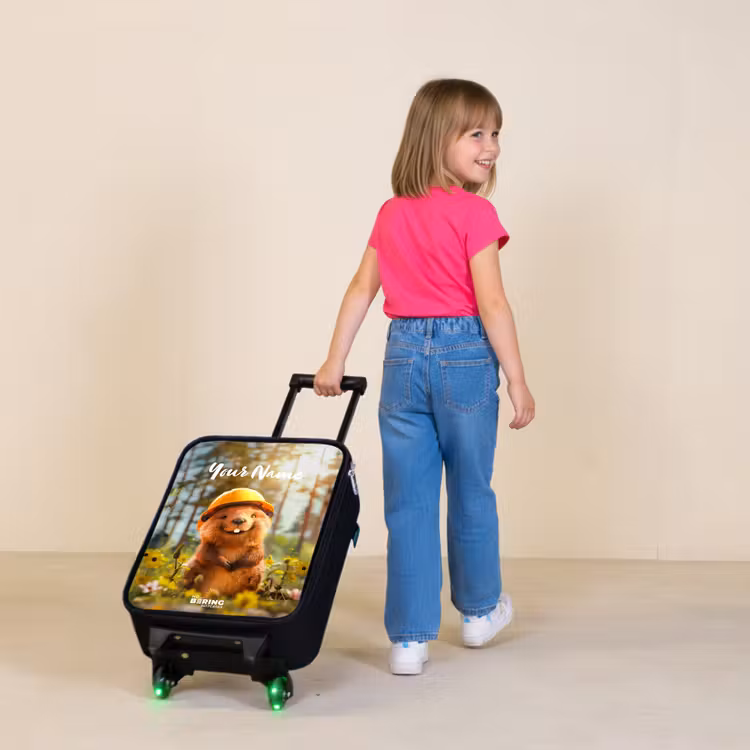 Children's suitcase - Black - Benno Bloembouwer — 2