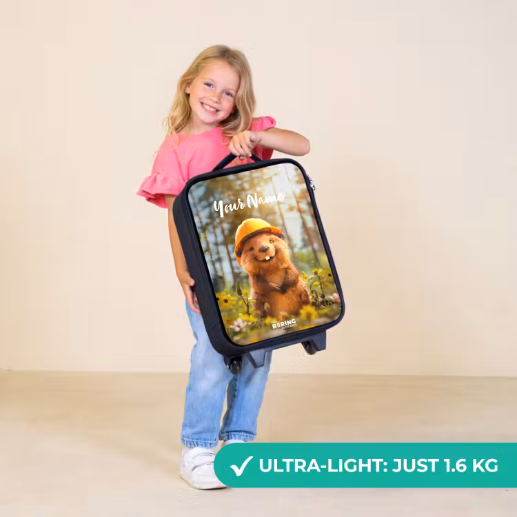 Children's suitcase - Black - Benno Bloembouwer — 5