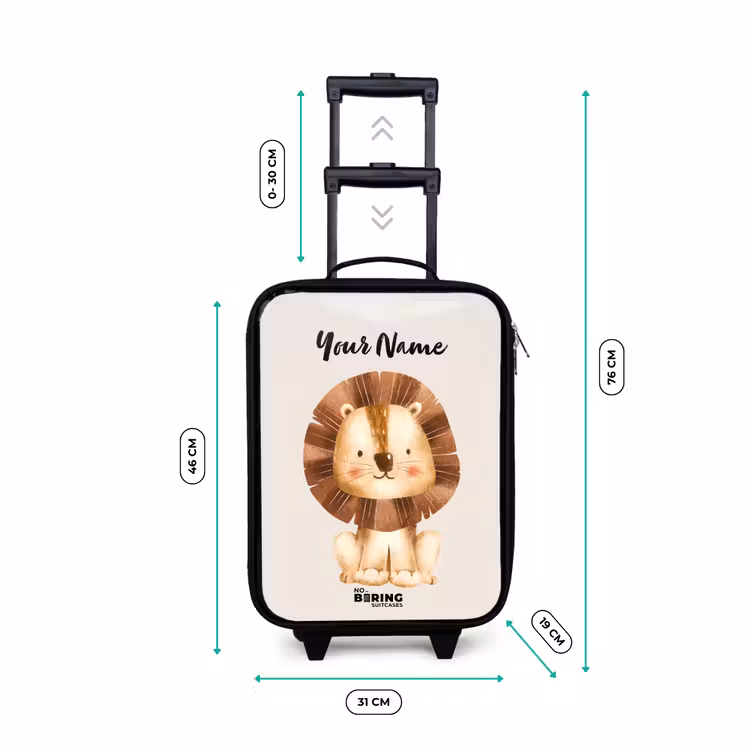 Children's suitcase - Lamar Lion — 3