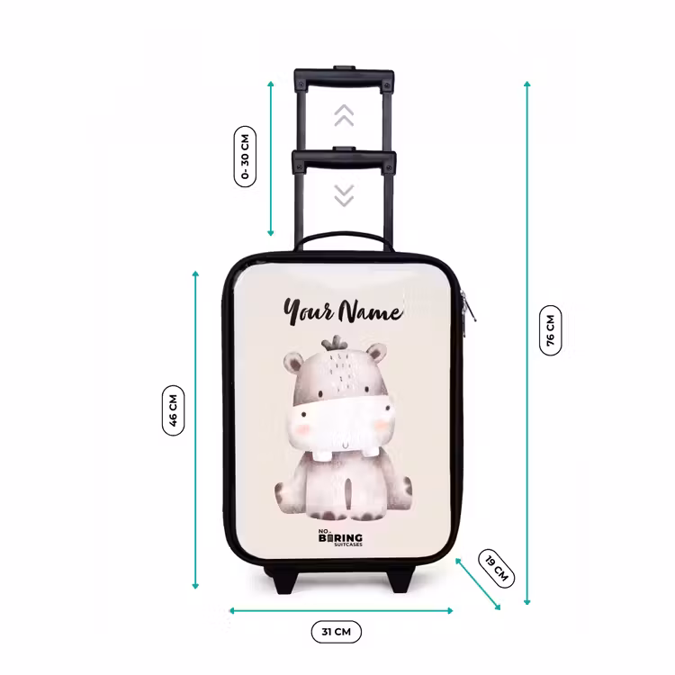 Children's suitcase - Nigel Hippo — 3