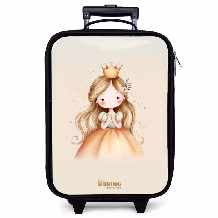 Children's suitcase - Princess in golden tones — 1