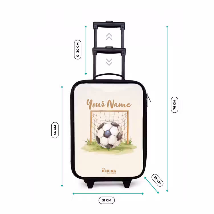 Children's suitcase - Soccer in a goal — 3