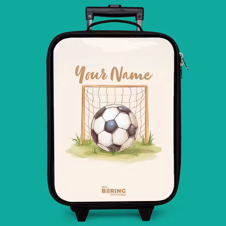 Children's suitcase - Soccer in a goal — 4