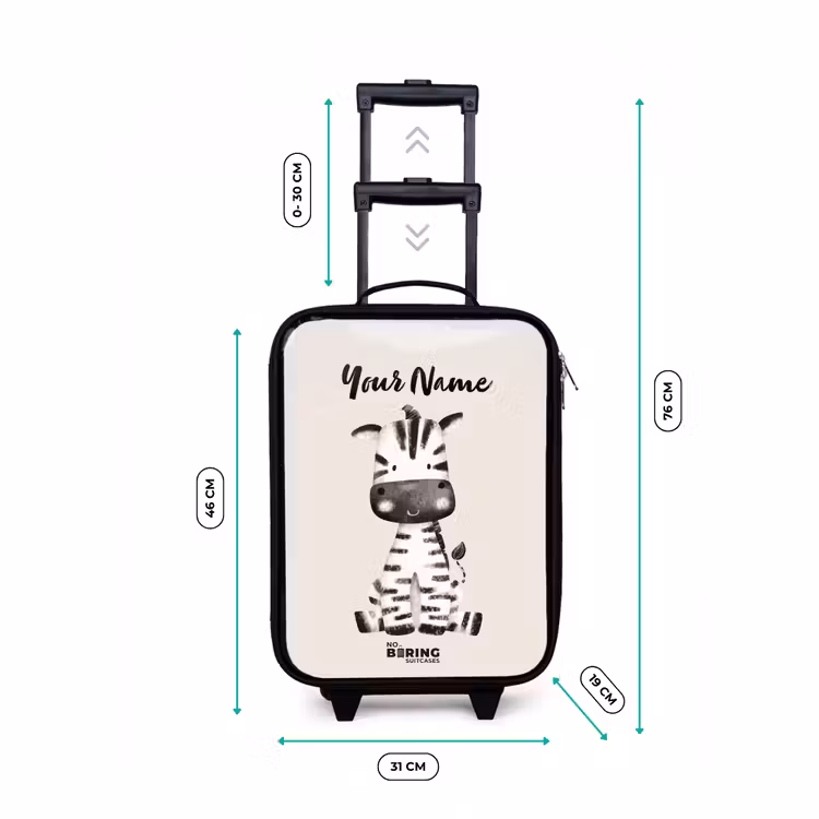 Children's suitcase - Zoë Zebra — 3