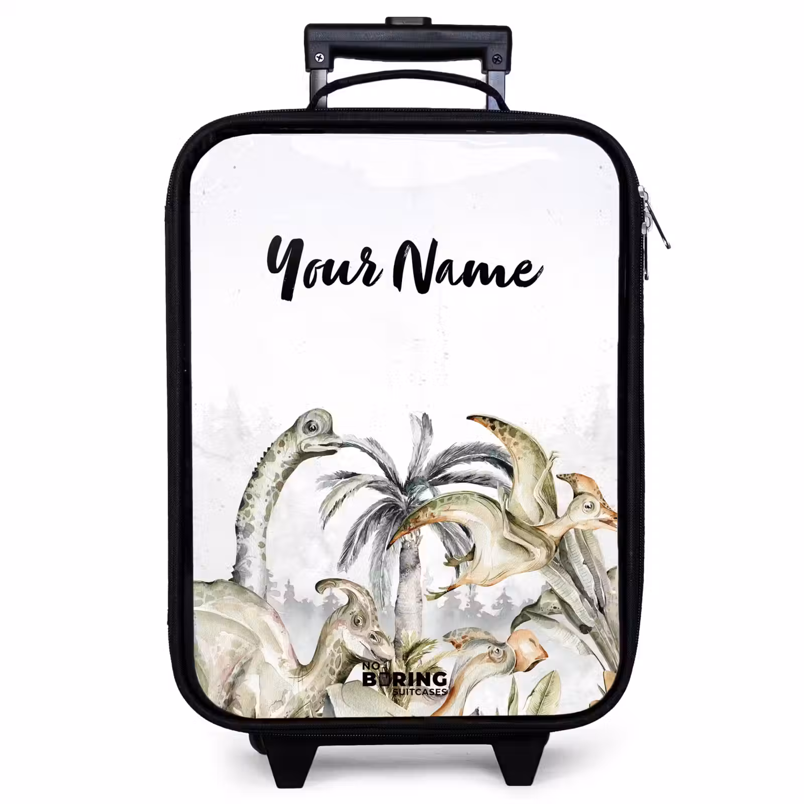 Children's suitcase with name - Dino Jungle — 1