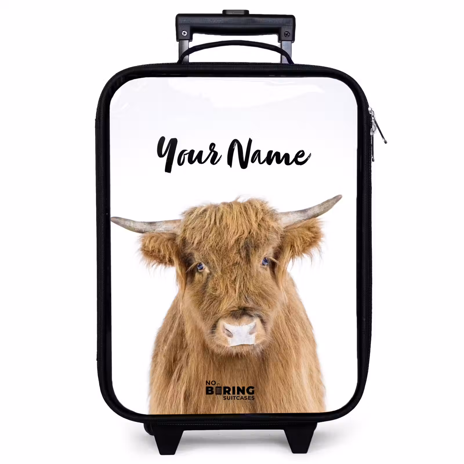 Children's suitcase - Black - Halbe Highlander — 1