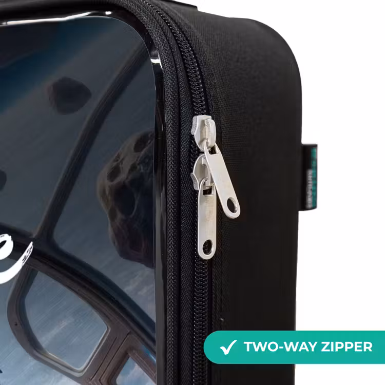Children's suitcase with name - Astrodino — 6