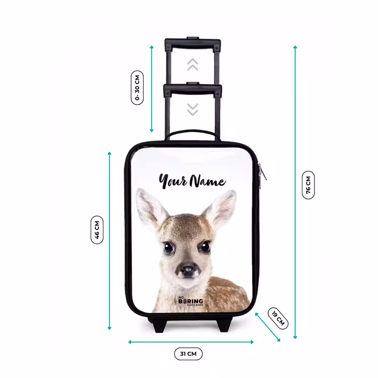 Children's suitcase - Black - Bambino — 3