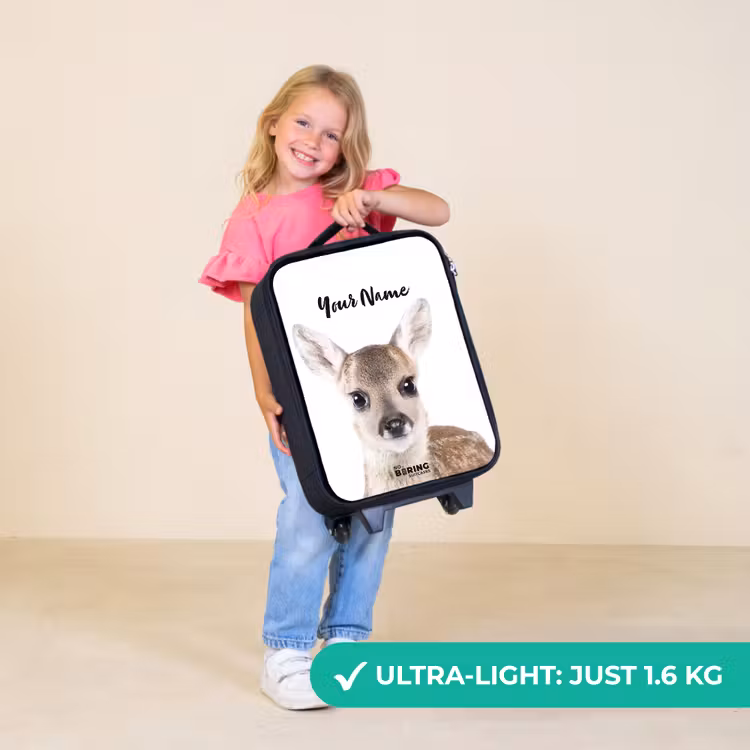 Children's suitcase - Black - Bambino — 5