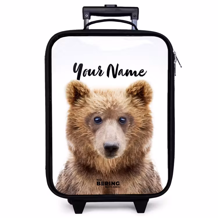 Children's suitcase - Black - Bennie Bear — 1