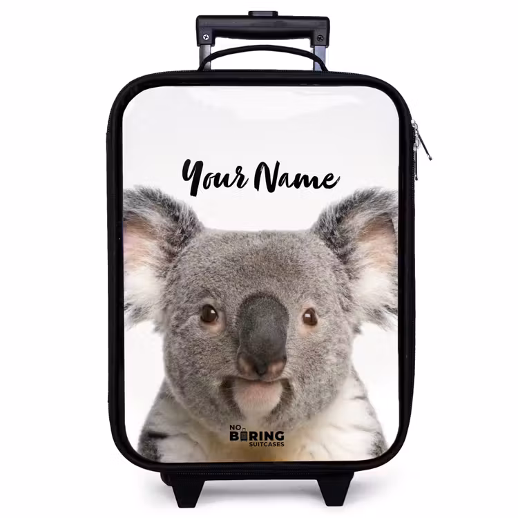 Children's suitcase - Black - Cute Koala Bear — 1