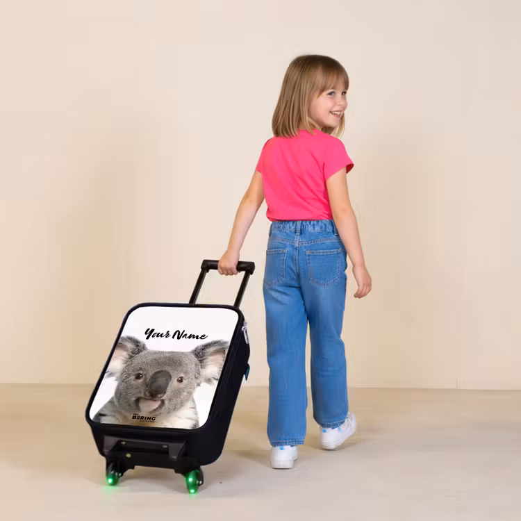 Children's suitcase - Black - Cute Koala Bear — 2